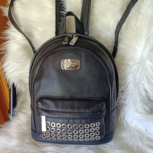 MK Jet Set Black Backpack - Small - Picture 1 of 12